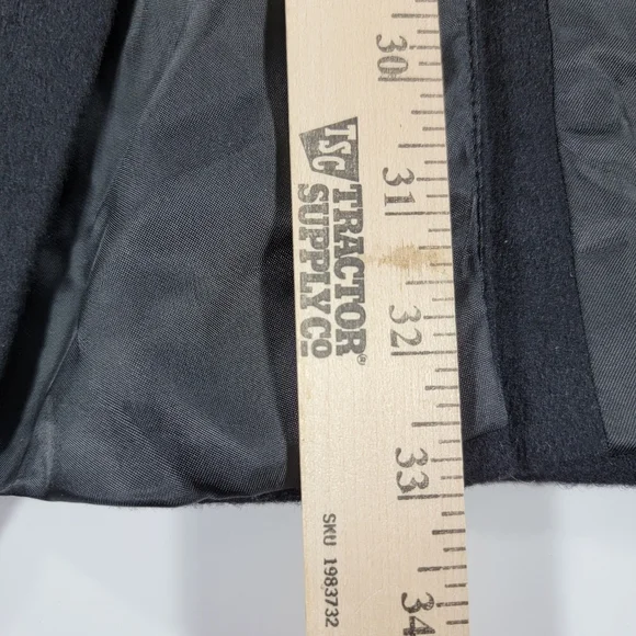 Loro Piana Saks Fifth Avenue Blazer 46L Black 100% Cashmere Sport Coat Jacket